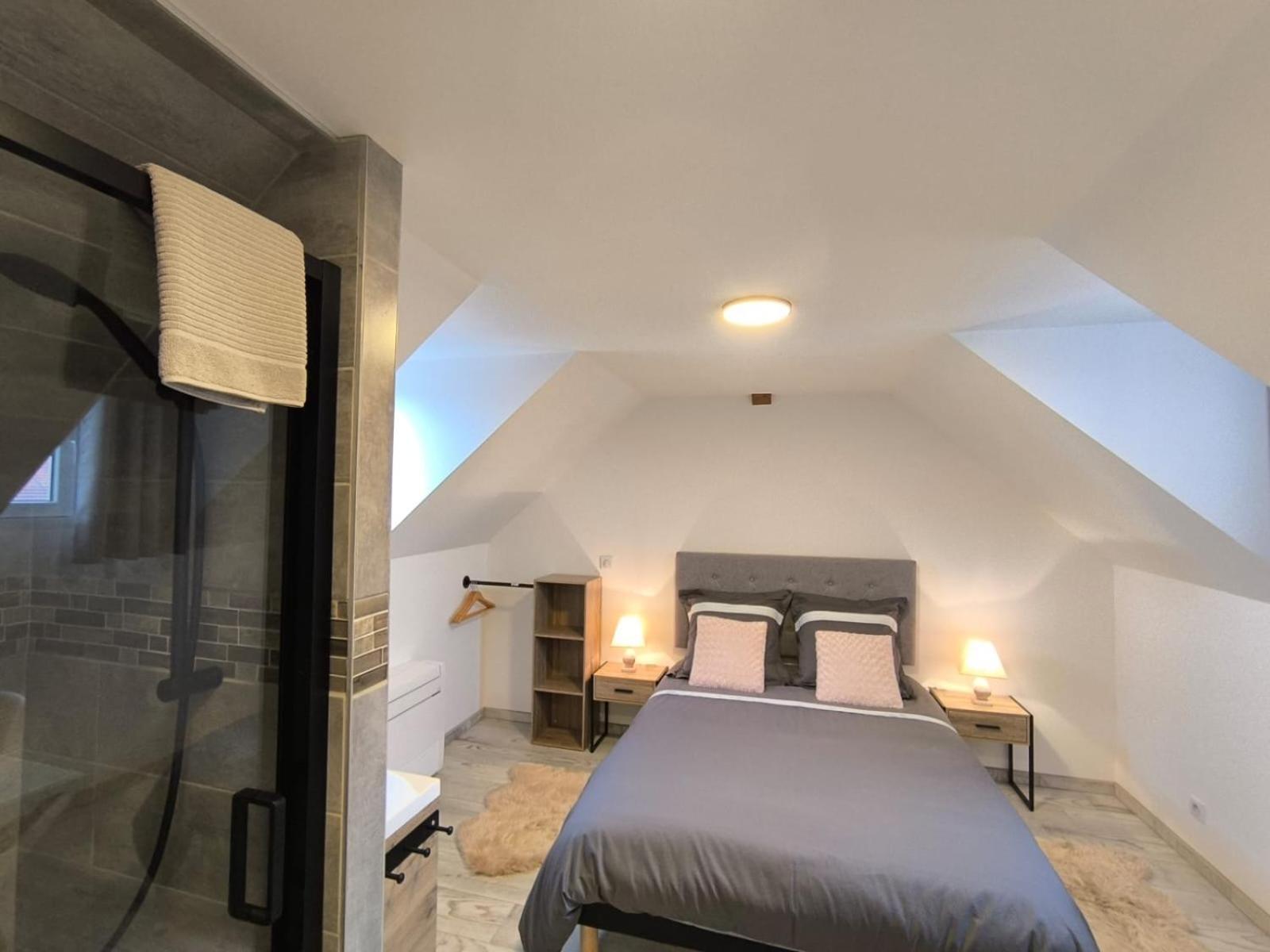 Gite Bonheur Et Charme Spa-Sauna Forfait 2H Inclus كينتزهيم المظهر الخارجي الصورة